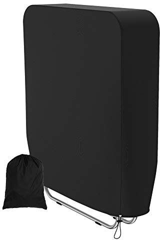 Ndier Housse Chaise Pliante Bain de Soleil Jardin Durable,Couverture Transat Fauteuil Relax Pliable Extérieur Imperméable,Bâche Protection Chaise Longue Inclinant Respirant Anti UV 93x82cm