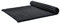 Leewadee Faltbare Bodenmatratze - Japanischer Rollbarer Futon - Tatami Faltmatte - Gästebett - Camping Matratze - Thai Massage Matte, Kapok Füllung, 190 x 145 cm, Schwarz