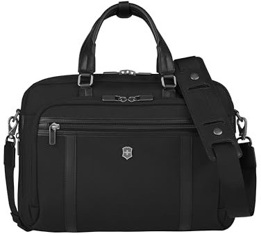 Victorinox Werks Professional Cordura, 13 Zoll Laptop Brief, Laptop-Aktentasche, 11 x 40 x 29 cm, Schwarz