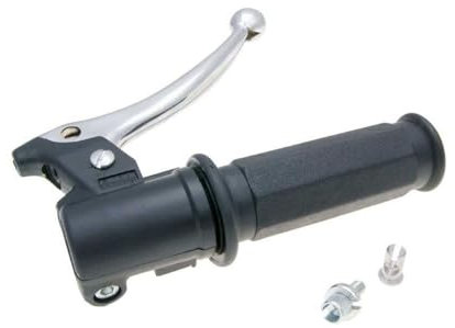 2EXTREME Gasgriffarmatur Griff Gummi + Bremshebel kompatibel mit Piaggio Boxer Bravo Ciao SI Mofa Roller