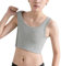 SXLLZSLC Baumwolle Brustbinder Atmungsaktiv Muskelshirt für Transgender-FTM Tomboy Lesben Cosplay Brustgurte BH (S-6XL)