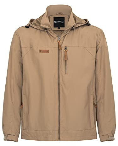 FALKENSTEJN Anorak Veste coupe-vent légère d'été, kaki, S