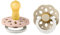 BIBS Boheme Glow Schnuller 2er-Pack. BPA-frei. Leuchtet im Dunkeln., Kirschform Nippel. Naturkautschuk/Latex, Hergestellt in Dänemark. 6-18 Monate (2er Pack), Blush Glow/Vanilla Glow