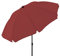 derby Sonnenschirm 196 cm in bordeaux – Strandschirm mit Mittelmast für Balkon, Garten & Strand – UV-Schutz, windstabil, tragbar