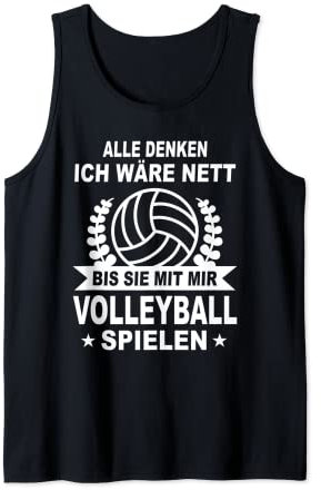 Beachvolleyball Volleyball Spieler Volleyballer - Volleyball Tank Top