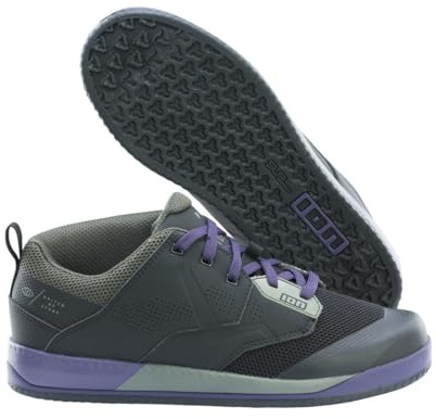 ION Scrub Amp MTB/Dirt Fahrrad Schuhe grau/lila 2025: Größe: 44