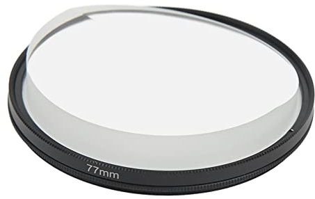 Camera Lens Filter, Double Sided Special Effects Filter,77mm Fractals Photography Prism,Professional Camera Lens Filterfor Selfie Video Shooting