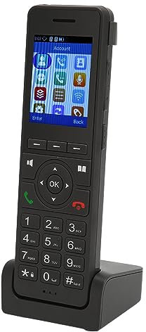 Garsent Telefono Fisso Cordless con Schermo a Colori da 2,4 Pollici, Rete 4G, Base Fissa, Cancellazione Intelligente del Rumore, Comunicazione Vocale per Uso Domestico e in Ufficio