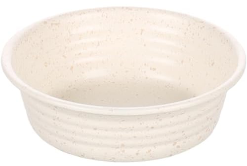 Flamingo gamelle pour Chiens Ligna 280ML inox - Récipient de Nourriture pour Animaux - Plat d'alimentation en inox pour Chiens et Chats -12 x 3cm - Lavable au Lave-Vaisselle