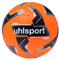 Uhlsport 290 Ultra Lite Addglue Football Ball 5, arancio fluo/navy/argento