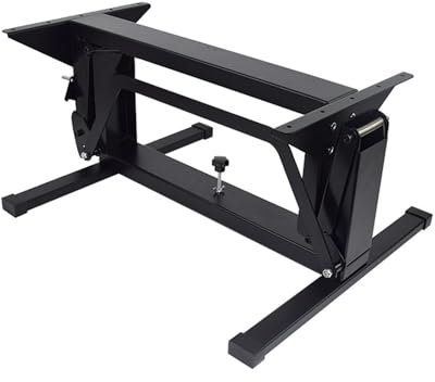 GQMYCDM Zubehör für Wohnmobiltische, Abnehmbare Tischbeine aus Metall, Oxidationsbeständiges, Teleskop Tischbein, Klapptisch, für Wohnwagen, für Zuhause, für Yachten (Color : Negro)