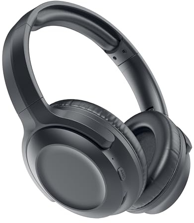 Muvit MCHPH0011 Bluetooth-Kopfhörer, Schwarz