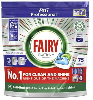 FAIRY PROFESSIONAL PLATINUM dishwasher 75 capsules