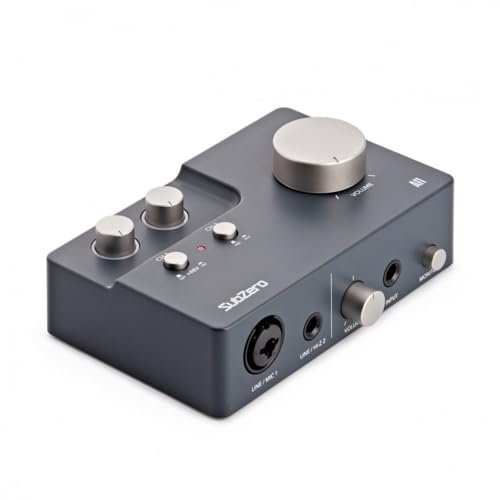 2-Channel AI1 Audio Interface BASE-1 with Condenser Microphone & Monitoring Headphones