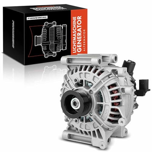 Frankberg Lichtmaschine Kompatibel mit E-Klasse W211 E 200 CDI 2.2L 2002-2006 E-Klasse W211 E 220 CDi 2.2L 2002-2008 E-Klasse W211 E 270 CDI 2.7L 2002-2005 Replace# 0124625002