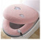 SONGVXR Toilet Seat Mat Set Bathroom Universal 2pcs/Set Cushion+lid Cover Warm Soft Washable Closestool Seat Case Winter Pad Bidet Mats Toilet seat(6)