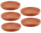 BESPORTBLE Platos De Terracota para Macetas De Barro 5 Unidades Bandeja para Macetas Decoración del Hogar