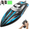 VOLANTEXRC RC Boat Remote Control Boat for Pools and Lakes, 20+ mph Self Righting Racing Boats with Rechargeable Battery&Low Battery Alarm for Kids and Adults (79503-1)