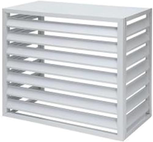 Aluminium-Klimaanlagenabdeckung, Pflanzenständer, Korrosionsschutz, Kaffee. 110 x 60 x 80 cm