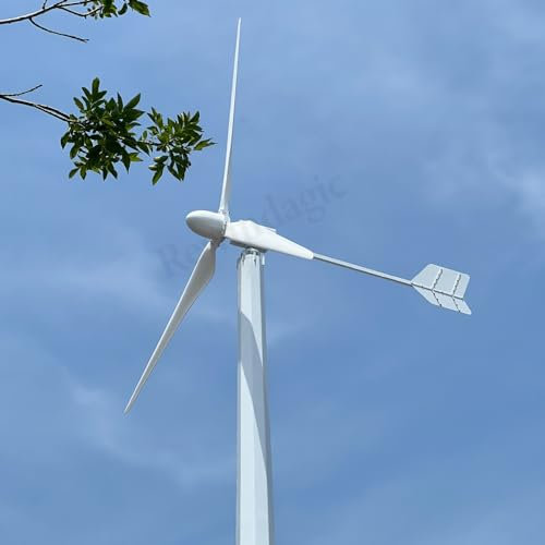 20KW Horizontale Windkraftanlage 96V 220v 230V 240V 380V Windgenerator 20000W Windturbine Windräder für Heimgebrauch Fabrik Unternehmen (230, Volt)