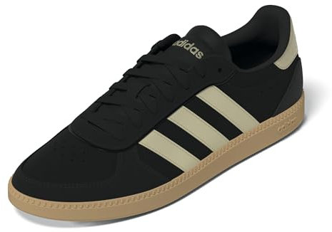 adidas Femme BREAKNET Sleek Shoes, Core Black/Cyber met./Gum 3, 40 EU