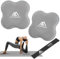 Flintronic Kniekissen 2-PC-Knie-Pad_Set, Rutschfeste Knie Matten für Yoga und Fitness, 20x20cm rencontres_handgelenke, Ellenbogen, Kunststoff, für Yoga, Pilates
