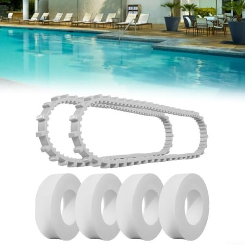 6 Stück Ersatzteile für Dolphin Roboter Pool Roboter, Ersatz 9985006-r2 Track, 6101611-r4 Klettern für Ring, für Delphin Pool Roboter