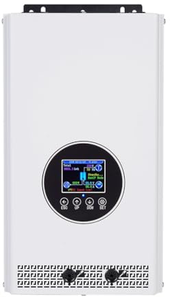 Y&H 1500W-Netzgekoppelter Wechselrichter mit Leistungsbegrenzer,LCD-Display,24–55V Gleichstrom-Solareingang, 230V Wechselstrom-Rein-Sinus-Ausgang,RS485,Null-Export