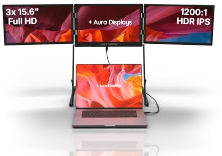 Aura Displays Triple Aero (3x 15.6 Full HD)