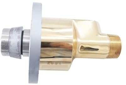 Drehdurchführung, Rotation Union, HS-GF40-20 Drehgelenk Messing Fitting 1,5 0,75 Zoll Dampf Wasser Rechts Links Gewinde 120C 50C(Left-hand Thread,Cold (50C))