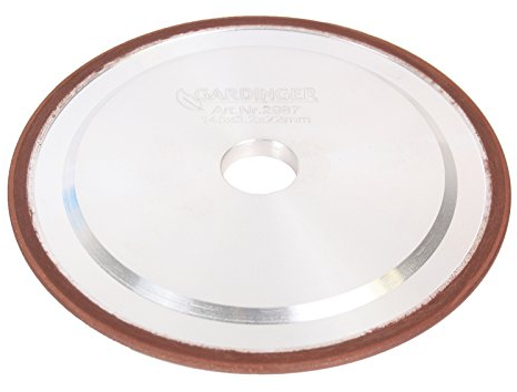 GARDINGER Diamant-Schleifscheibe für Sägekettenschärfgeräte 145 x 3,2 x 22 mm (Diamantscheibe Schleifscheibe)
