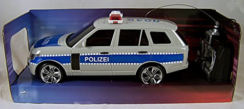 Toi-Toys 14072A ferngesteuertes Polizeiauto, Modellauto Polizei mit Sirene und Licht