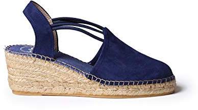 Toni Pons Wildleder-Espadrille für Damen - TREMP - Marine, 38 EU