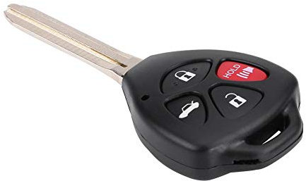 4 pulsanti auto chiave telecomando di portachiavi di ricambio con lama