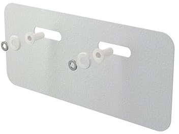 TrendLine Schallschutzset Waschtisch 400-550 mm Waschbecken Schallschutz Weiß