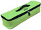 Acclaim Pisa Heavyweight Nylon Four Bowl Level Lawn Flat Green Short Mat Bowls Bag With Removable Dividers (Lime Green)