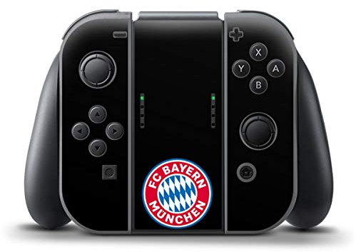 DeinDesign Skin kompatibel mit Nintendo Switch Controller Folie Sticker FC Bayern München Logo FCB