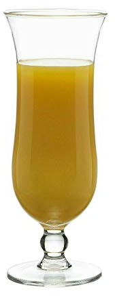 We Can Source It Ltd - Hurricane Cocktail Polycarbonate Plastic Glass Virtually Unbreakable 385ml /13oz - 6 Glasses