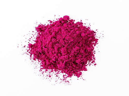 Pitaya Rose - Poudre De Fruit Du Dragon Lyophilisée À Base De Pitaya Rouge - Colorant Alimentaire Rose Naturel - Poids Net: 50g
