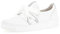 Gabor Damen Low Top Sneaker, Frauen Halbschuhe,lose Einlage,Best Fitting,schnürschuhe,schnürer,Plateausohle,Weiss/Silber (Ice),39 EU / 6 UK