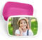 Personalised Photo Lunch Box Bag Storage Box- Ideal for School Children's Pet Any Image Photograph Kids Dinner (Pink)