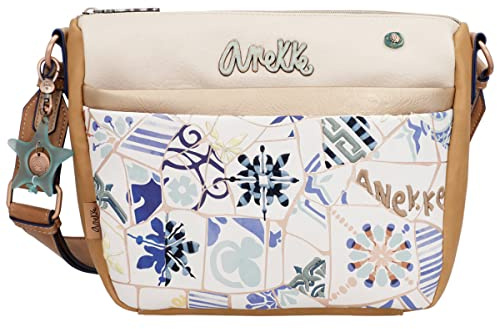 Anekke Mediterranean Sunrise Umhängetasche mit breiten Tragegurt 31x27x12cm