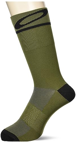 Oakley Herren Cadence Socken, Dunkler Pinsel, Large