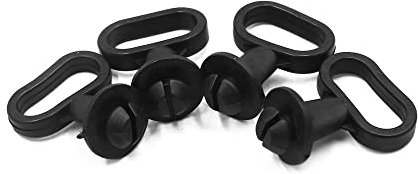A ABSOPRO Motorcycle Front Mudguard Holder Speedometer Cable Guide (Set of 4)