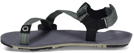 Xero Shoes Z-Trail EV Sandalen für Herren – Leichte Wandersandalen Mit Barfußgefühl, Breite Zehenbox – Minimalistische Trail-Sportsandalen – Vetivergrün, Größe 39 EU