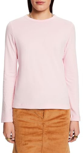 ESPRIT 113EE1K332 T-Shirt, 695/PASTEL Pink, XS Femme