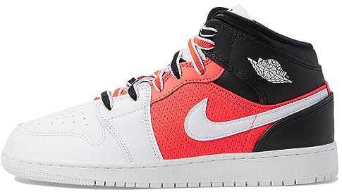 Air Jordan 1 Mid Aquatone (GS) Style-Code: DQ8423-400, Weiß, 38 EU