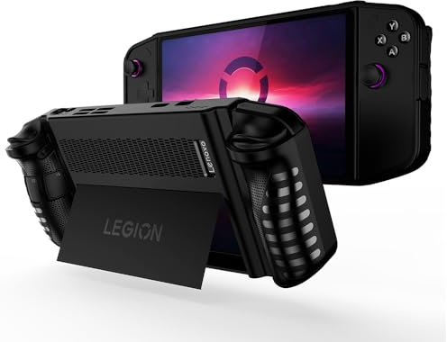 TIMEYUE Custodia per Lenovo Legion Go, Custodia Ultrasottile Case in TPU Morbido per Lenovo Legion Go Accessori con Antigraffio e Antiscivolo-Nero