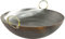 Catering Iron Kadai Deep Frying Pan Traditional Kadhai for Cooking Indian Chinese Food Wok Pan Hand Hammered Round Bottom Black (20 Inch)