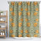 Fchen art Botanical Salbei Grün Gelb Blumen Dusche Vorhang Quick Dry Stoff William Morris Greenery Dekorative Stoff Boho Victorian Vintage Dusche Vorhang für Badezimmer 180x180cm